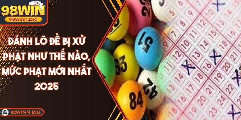 Đánh Lô Đề Bị Xử Phạt Như Thế Nào, Mức Phạt Mới Nhất 2025